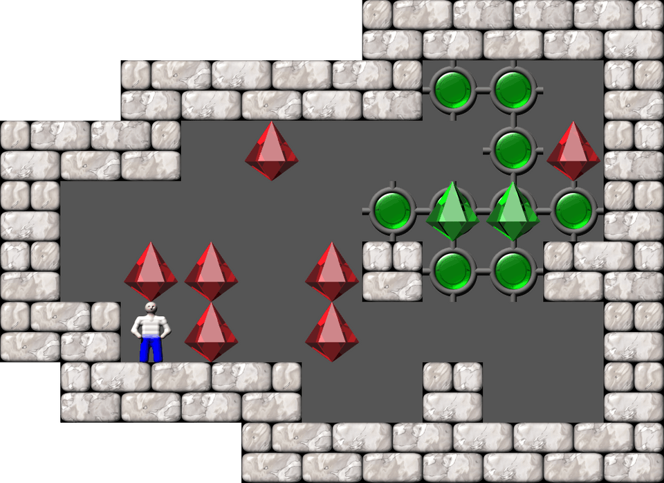 Sokoban Revenge Collection 10 level 1